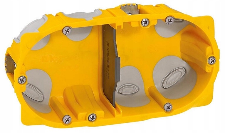 

Puszka podwójna z membraną IP40 Legrand 080032
