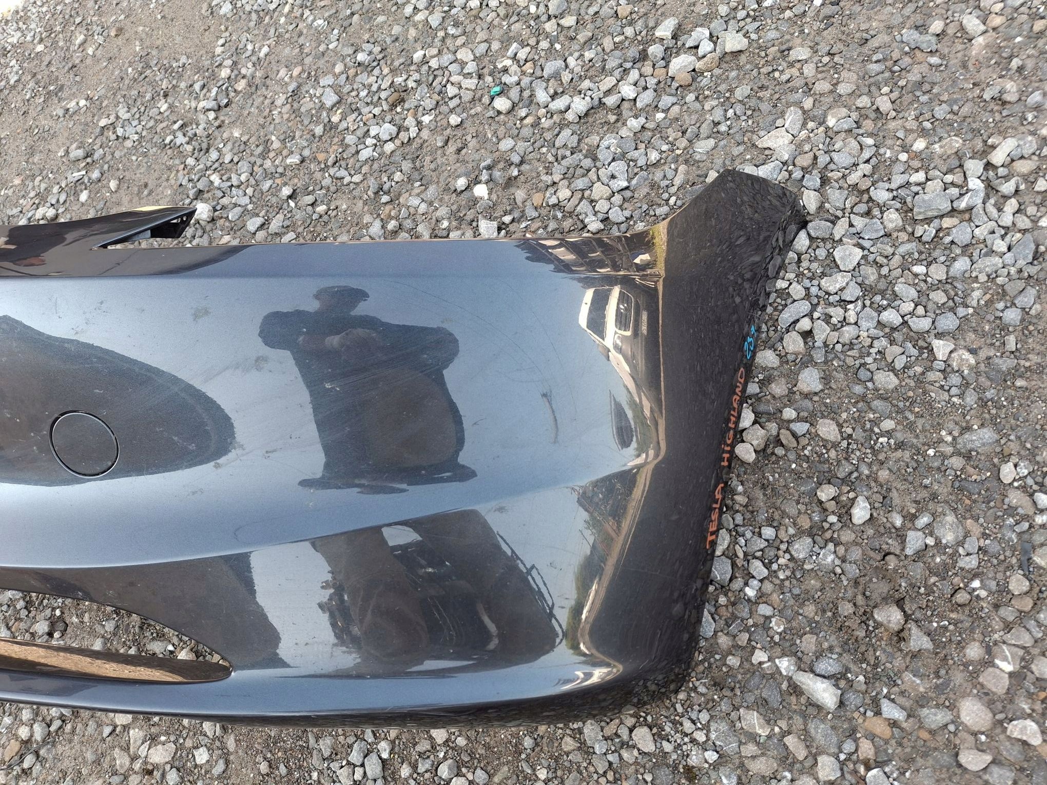 front bumper TESLA 3 LIFT HIGHLAND 2023R->