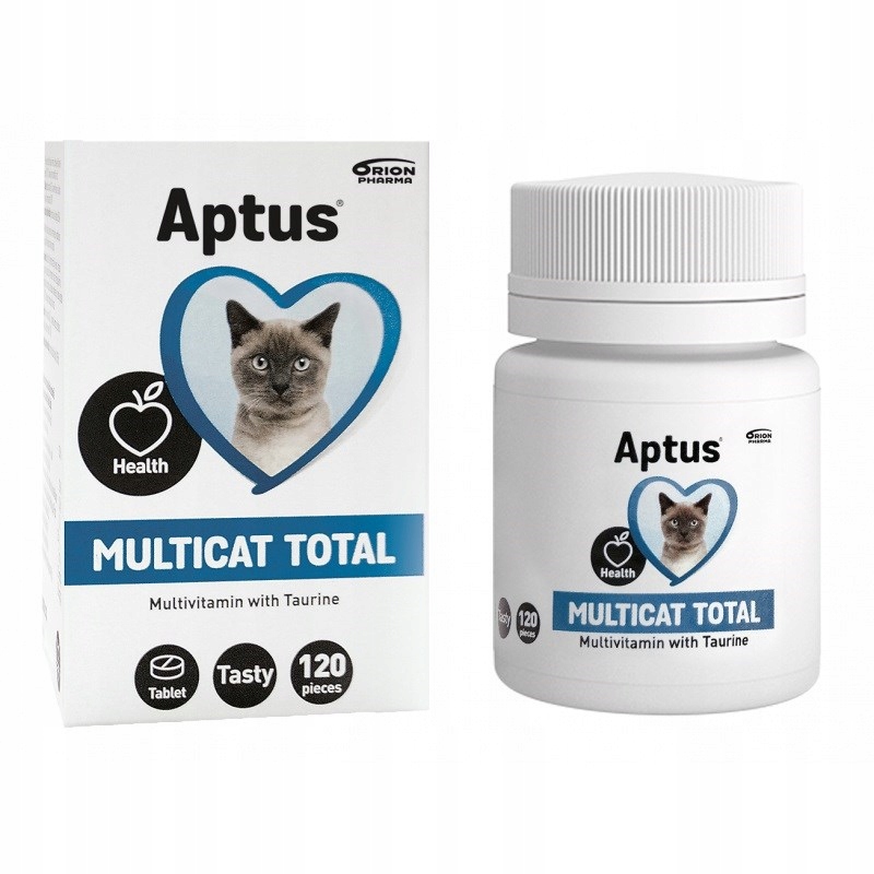 Levně Aptus Multicat Total multivitamínová kočka 120 Ks