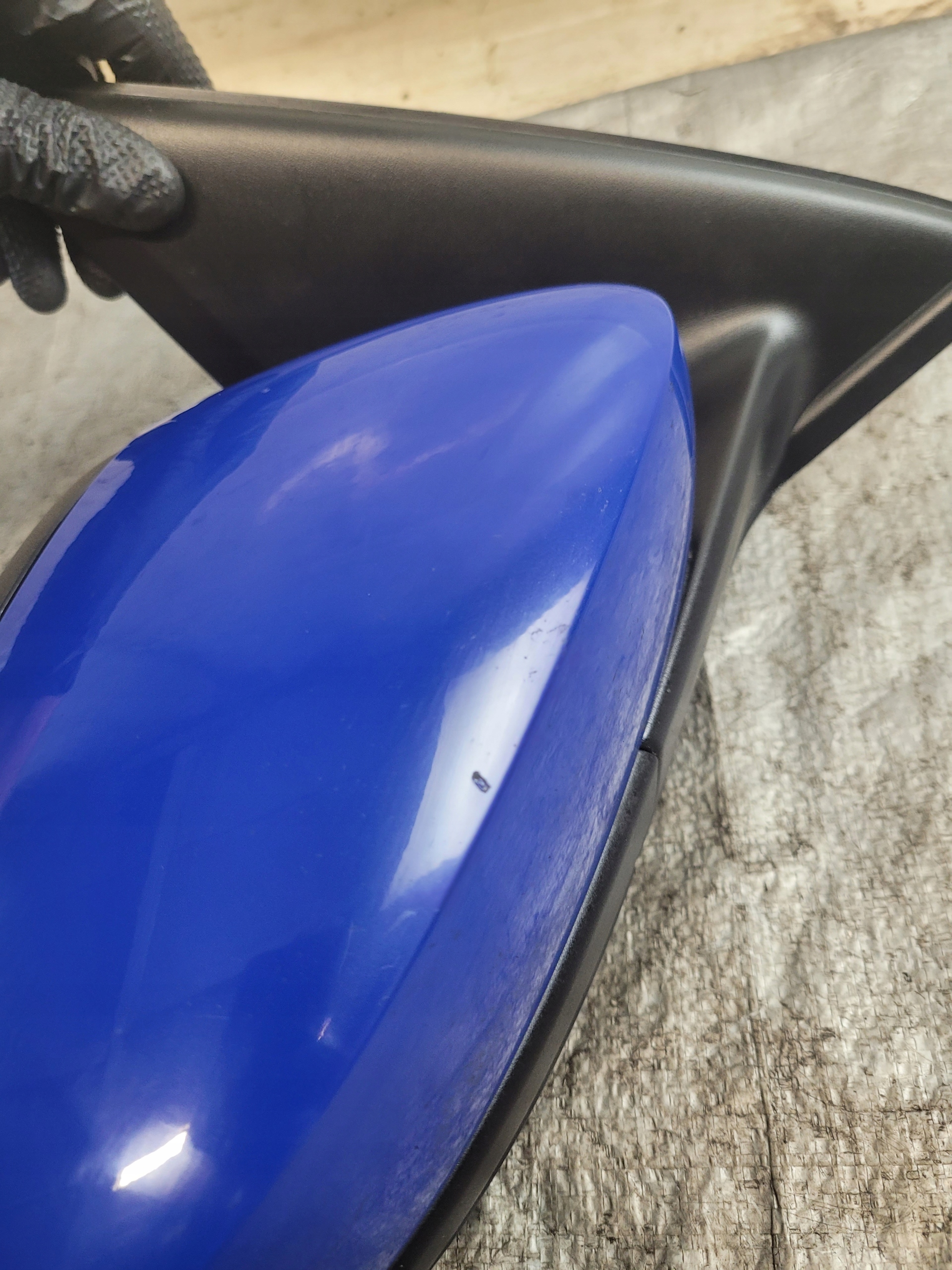 mirror right SKODA FABIA III 3 K: LV5F 6PIN