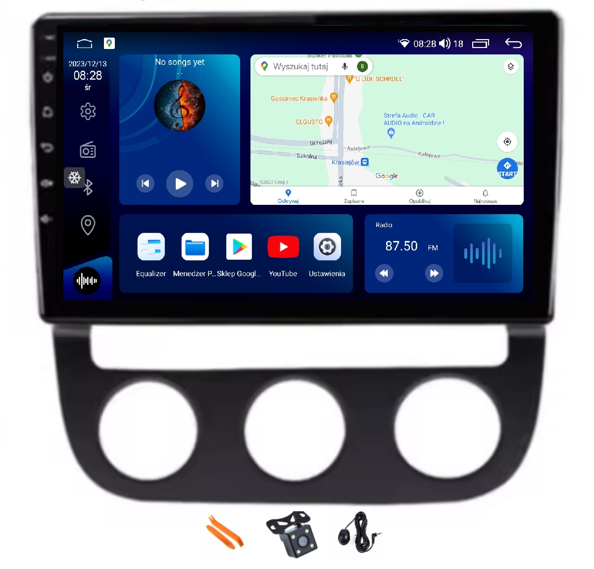 Radio Android Vw Jetta 5 05-11 Vw Bora 06-11 6/128GB Lte 4G CarPlay Gps