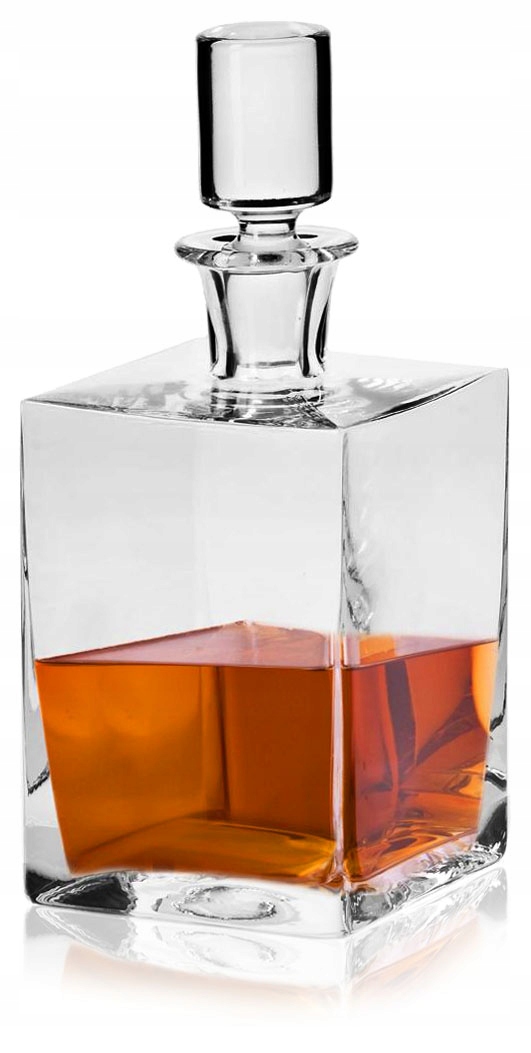 

Kwadratowa karafka do whisky Krosno Caro 750ml