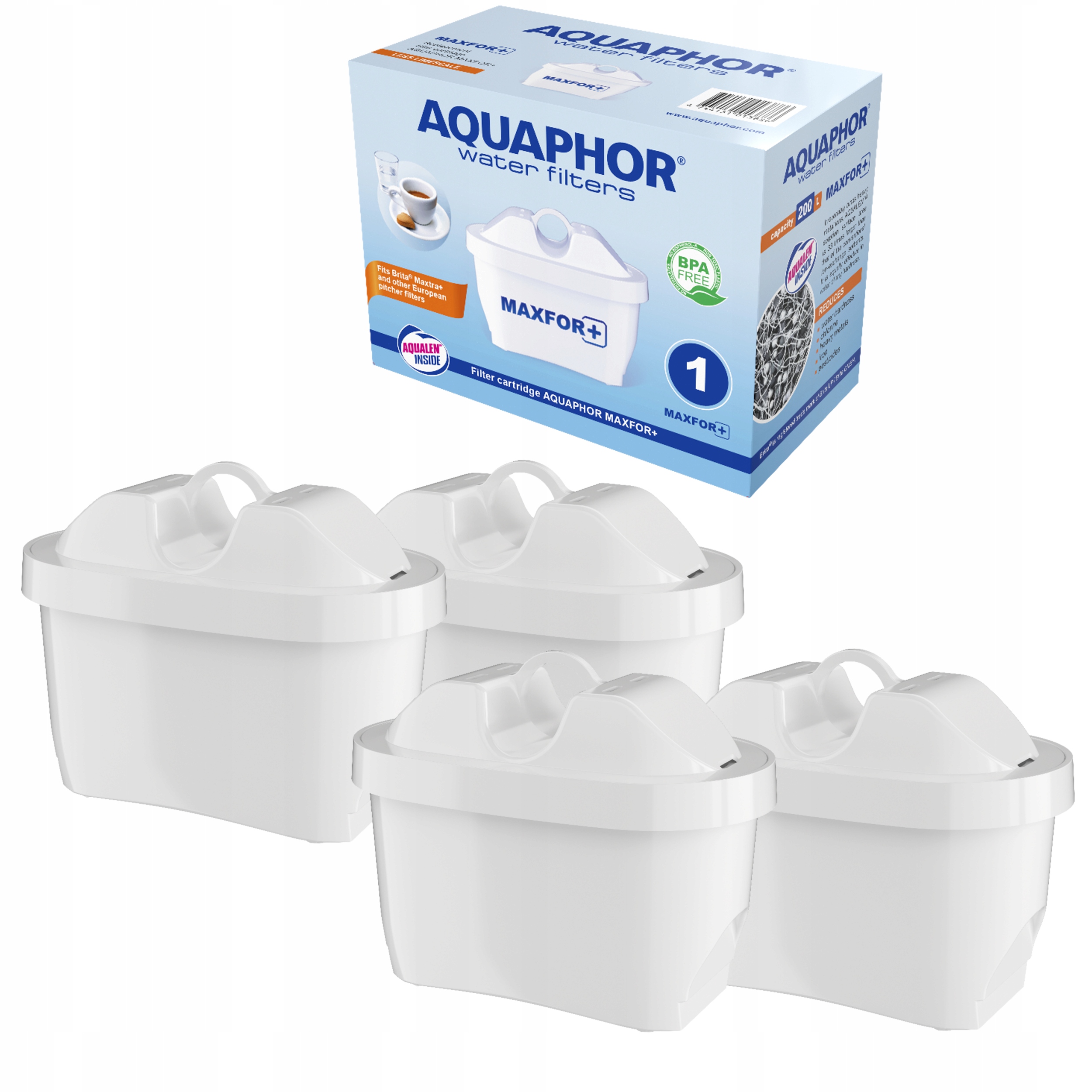 

Filtr do wody wkłady Aquaphor Maxfor+ B25 4 szt
