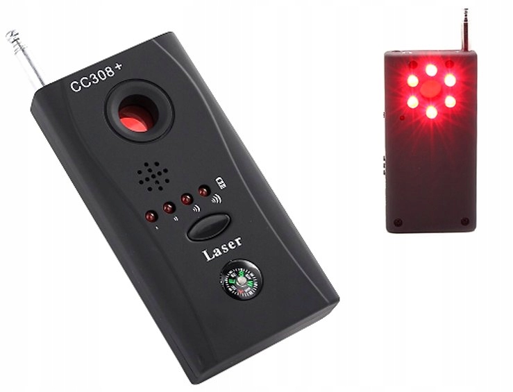 Детектор Прослушки, детектор Камер CC308 GPS GSM