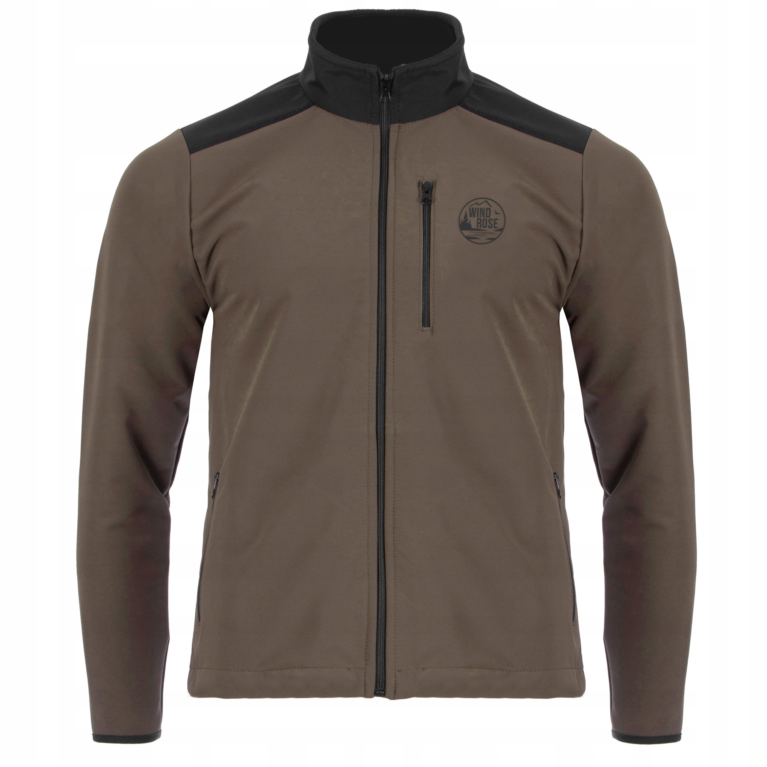 Pánská Mikina Elastická Stretch Khaki Na Léto Polský Výrobek KVALITA!-2XL