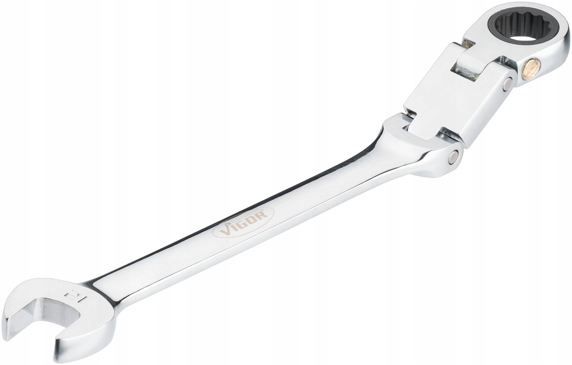 Vigor V6752-12, Račňový očko-plochý kľúč s dvojitým kĺbom 12 mm