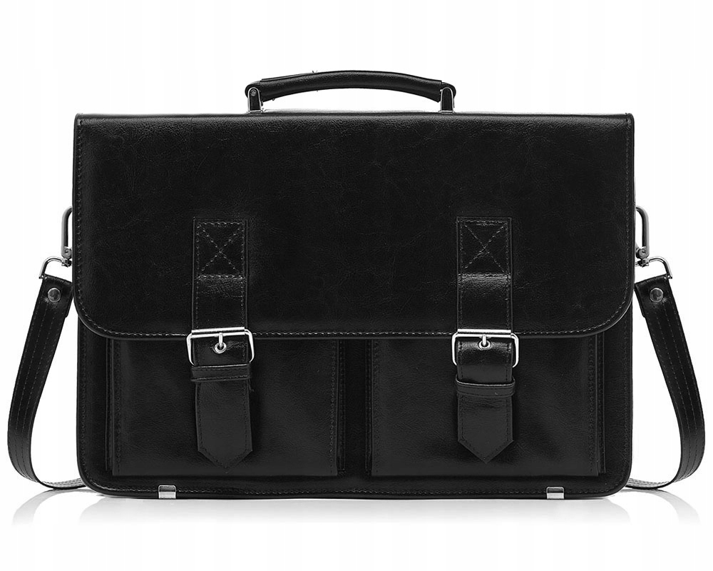 SKÓRZANA AKTÓWKA TECZKA LISTONOSZKA SOLOME BOSTON