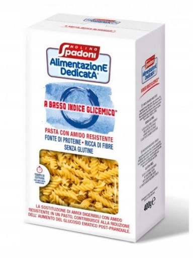 5 x Těstoviny Pasta con Amido Resitente 400 g Molino Spadoni