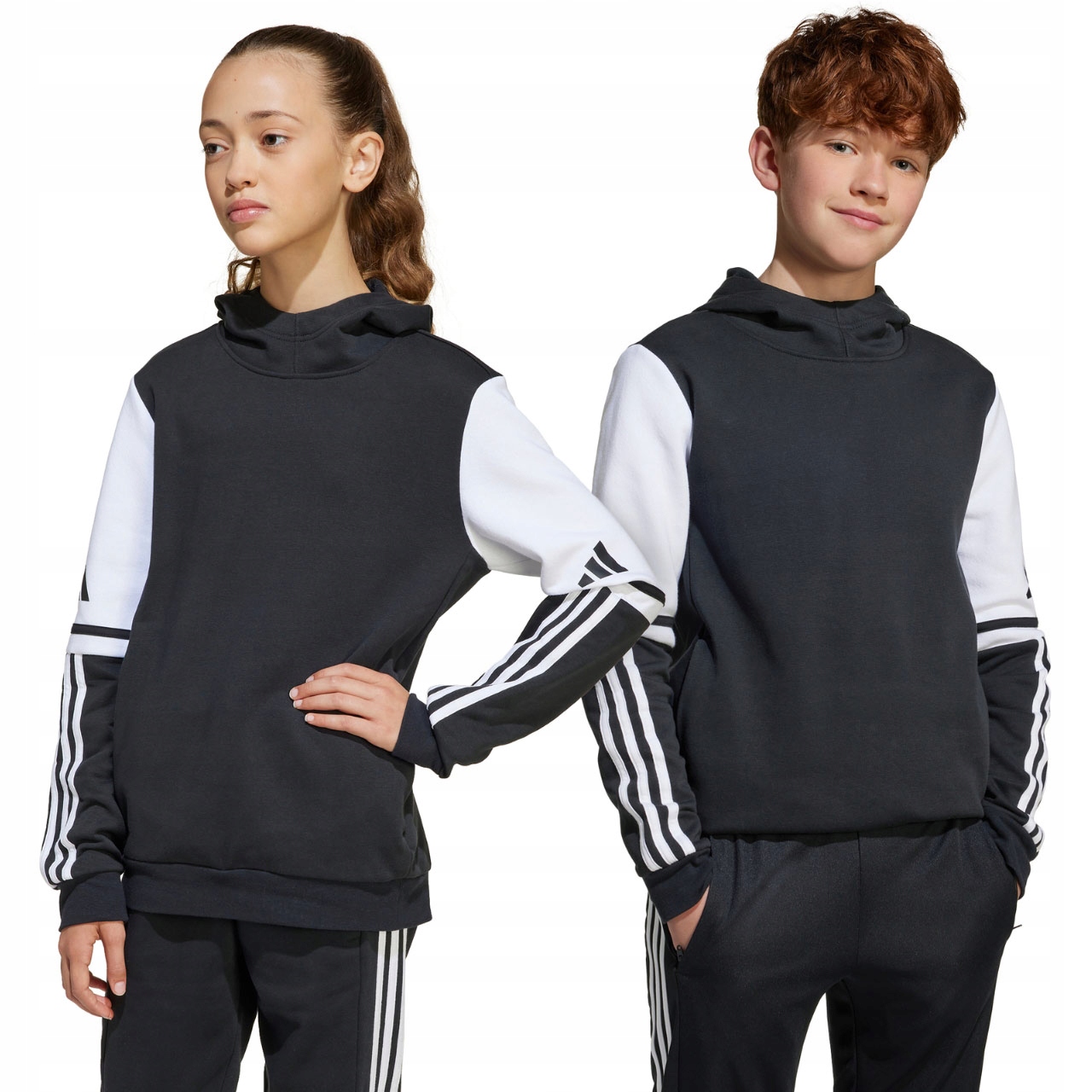Dětská mikina adidas Squadra 25 Sweat Hoody černá Vel. 128