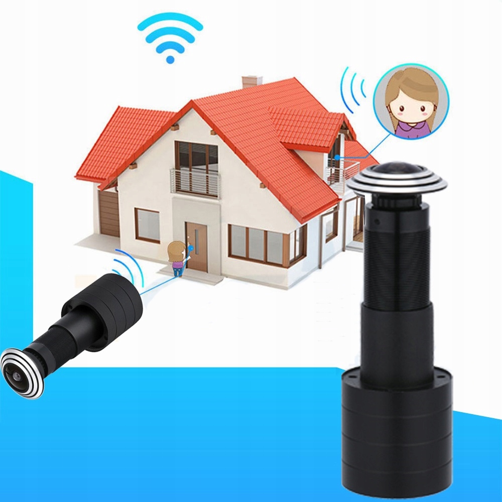 KAMERA BEZPRZEWODOWA DO DRZWI WIZJER JUDASZ TUYA SMART FULL HD WIFI EAN (GTIN) 5905954580323