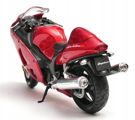 SUZUKI HAYABUSA METALOWY MOTOR MOTOCYKL WELLY 1:18 Marka Welly