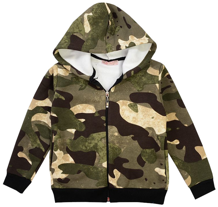

Bluza na zamek ciepła Kaptur moro 122 H220B