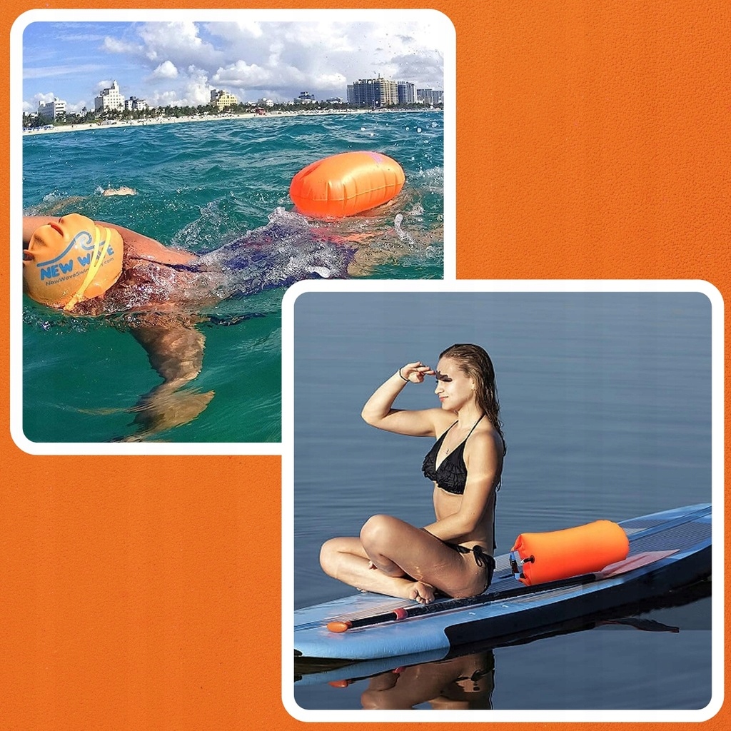 BOJKA ASEKURACYJNA DMUCHANA BOJA 2w1 SUCHA KIESZEŃ 72CM KOŁO RATUNKOWE BOJA Informacje o bezpieczeństwie CE