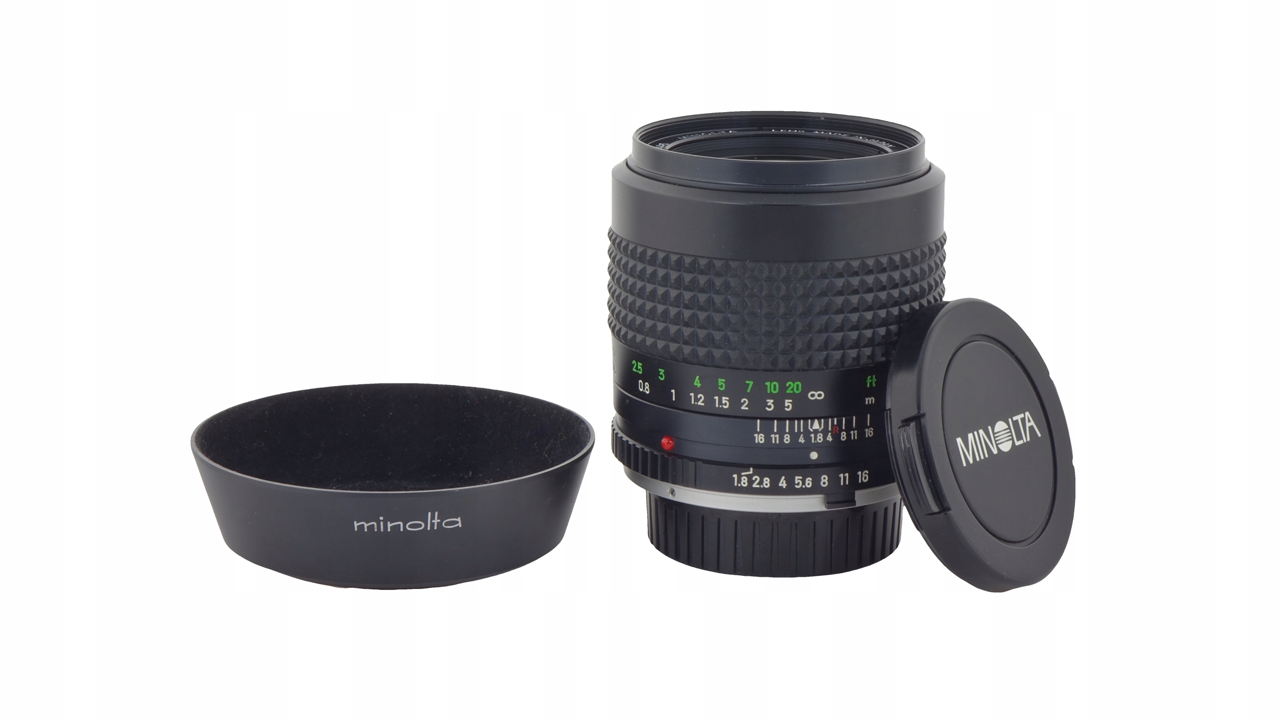 【D2203】 MINOLTA MC W.ROKKOR HH 35 1.8 Obiektyw Minolta MD 35/1.8 MC W.Rokkor-HH mocowanie MD