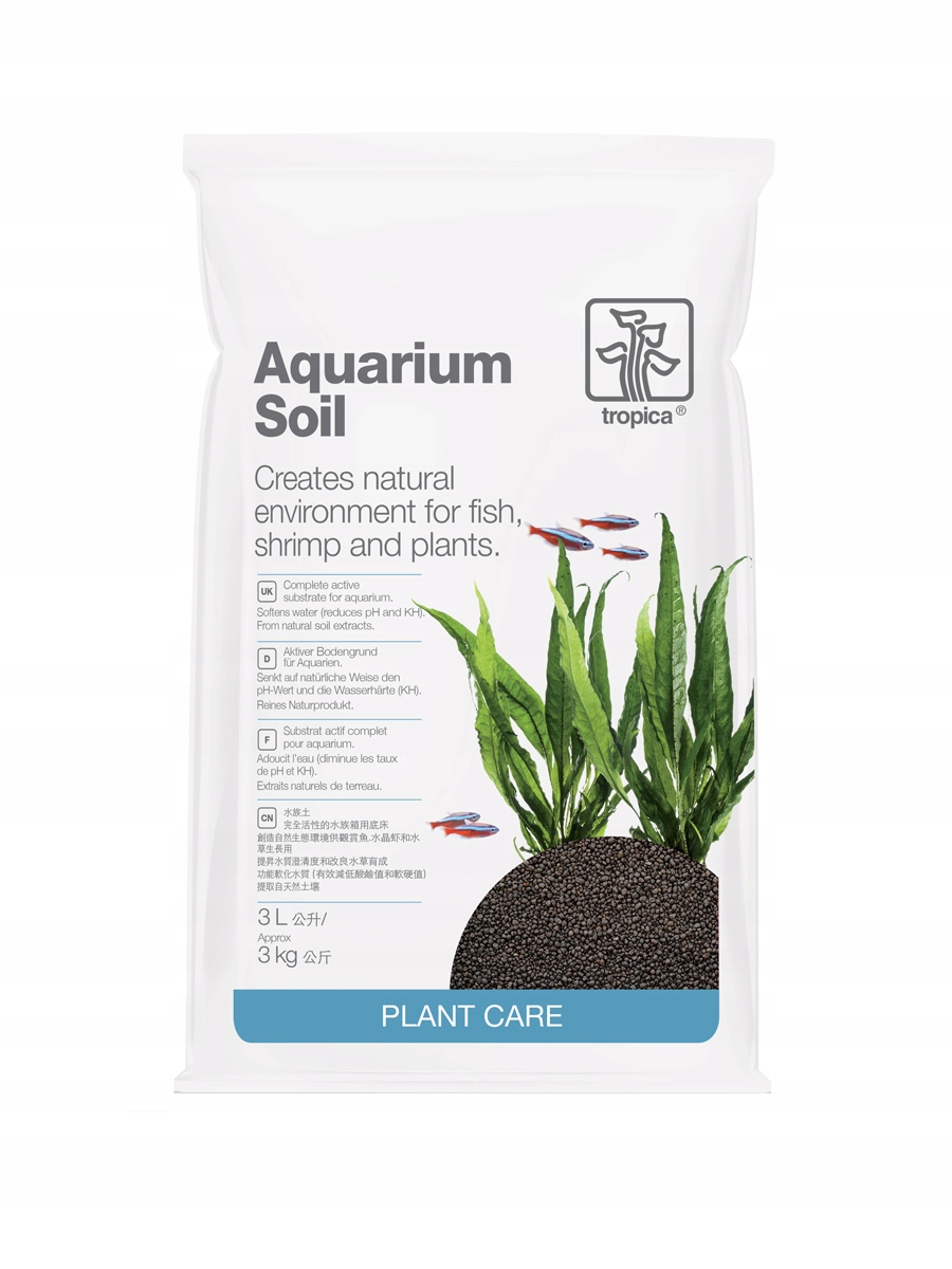 Aktívny substrát soil TROPICA 1,0-3,0 mm 3 kg