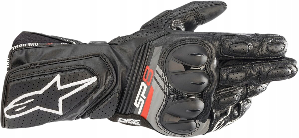 Motocyklové Rukavice Alpinestars SP-8 V3 Black L 3558321-10-L