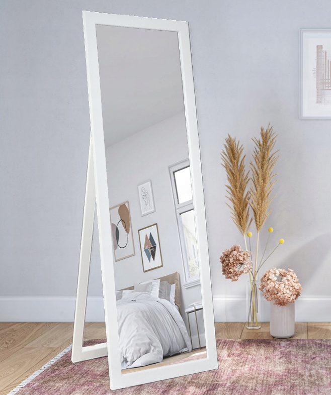 DUŻE LUSTRO STOJĄCE 130x60 3 KOLORY 10 FORMATÓW Kod producenta SB163