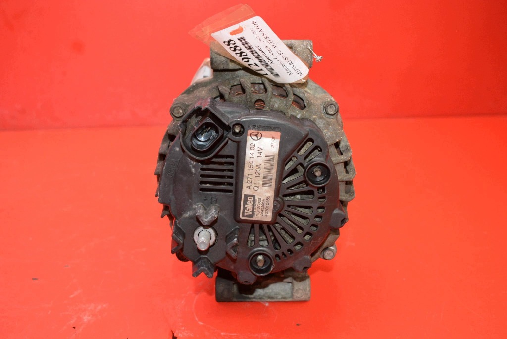 alternator A2711541402 MERCEDES C-class W204 1.8 compressor; 156 KM 07-12