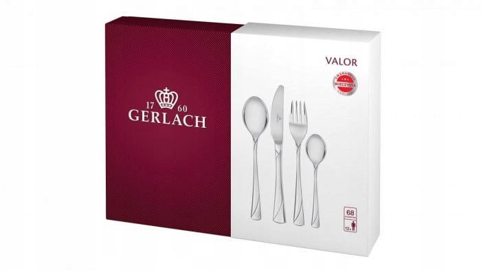 Gerlach Valor komplet sztućców 68 el. pudełko Nk 58C