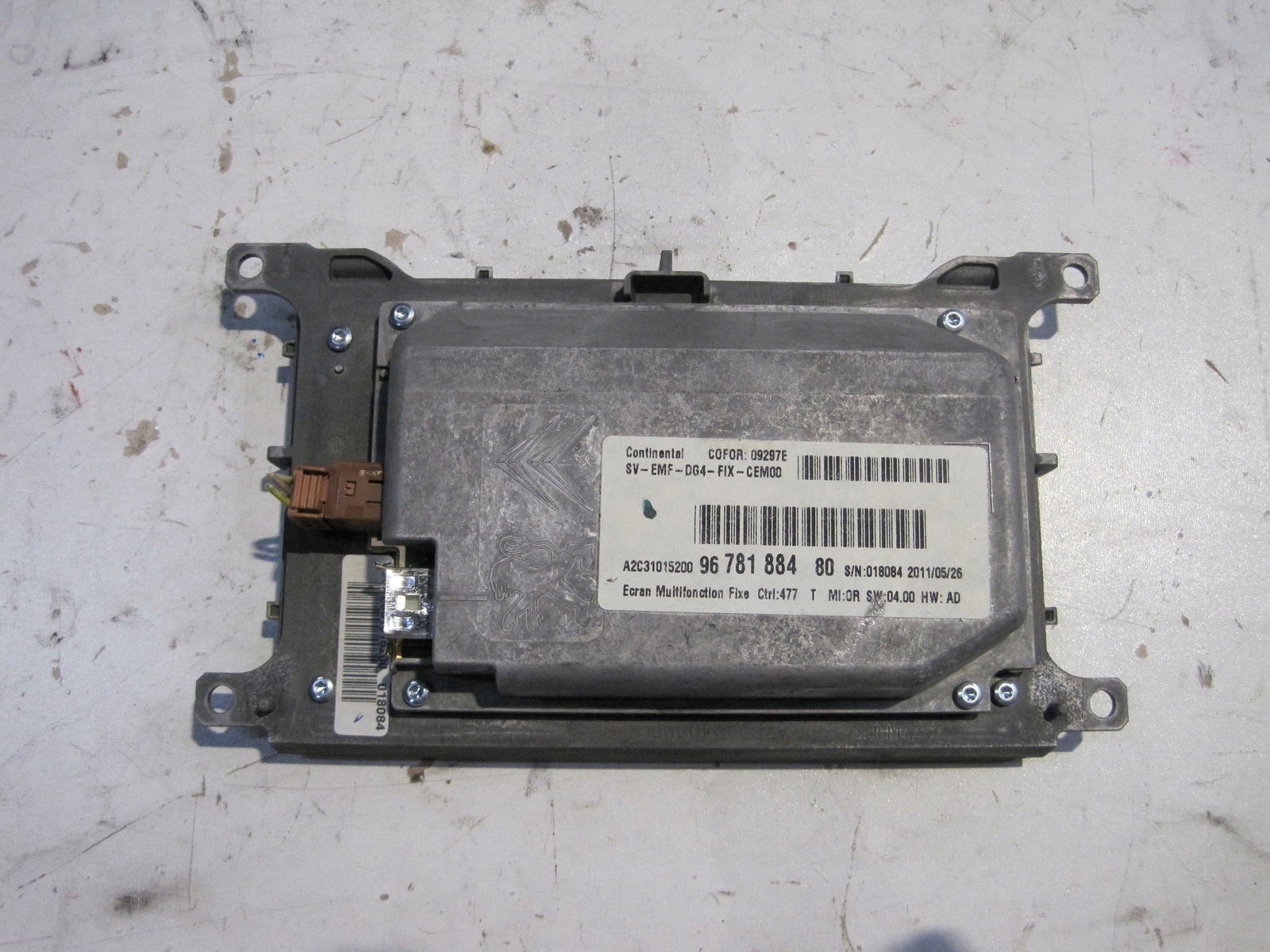 Display PEUGEOT 508 e 9678188480
