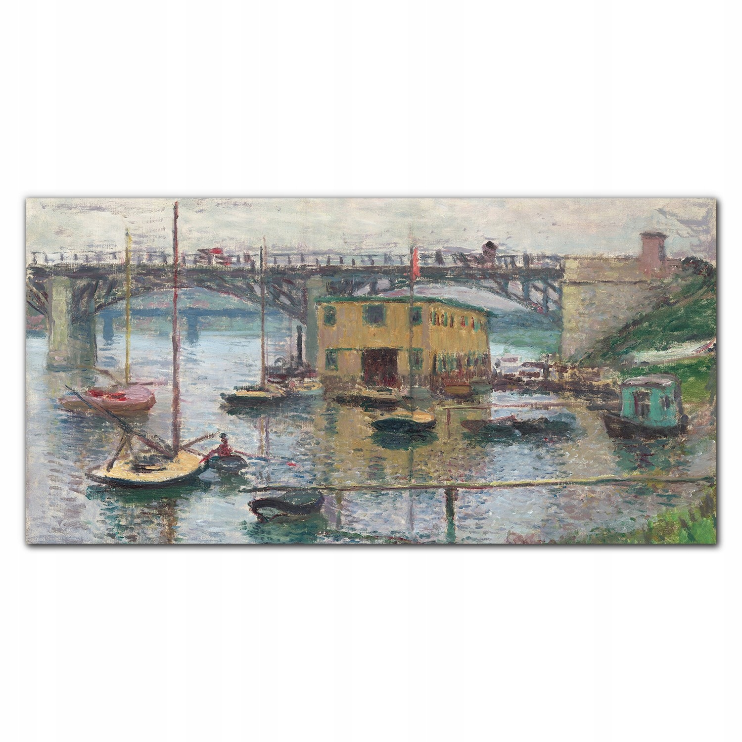 Panely do kuchyně Most na argenteuil Monet 140x70
