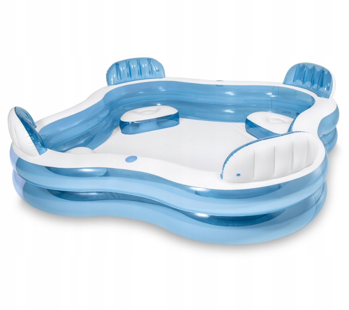 Velký bazén s sedadly 229 x 229 x 66 cm Intex 56475 Intex