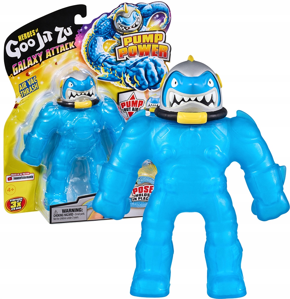 

Goo Jit Zu Air Vac Thrash Figurka Rozciągliwa