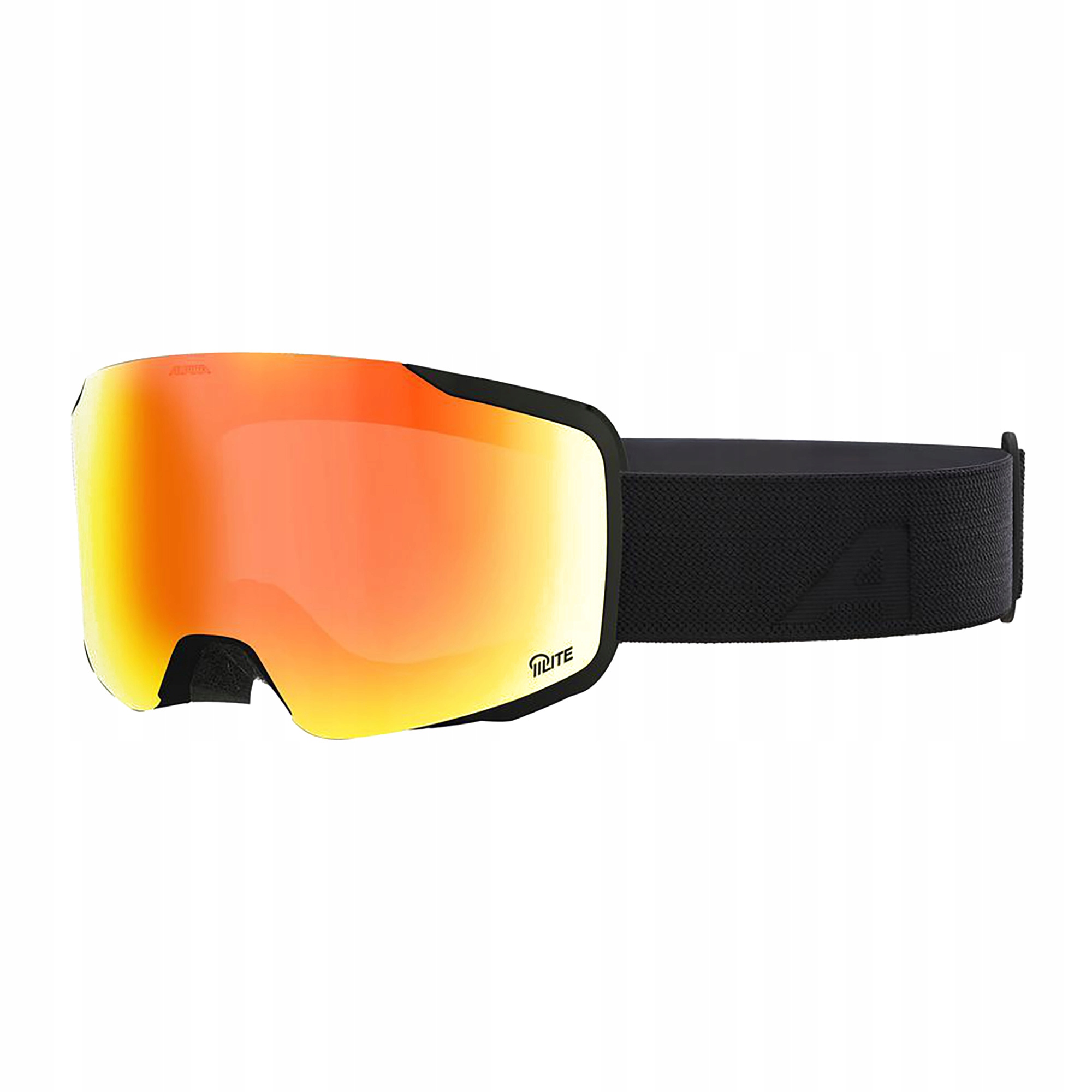 Lyžařské brýle Alpina Taos Q-Lite black matt/red M