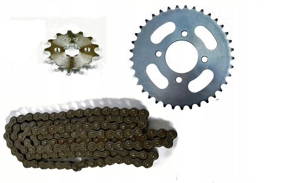 

Zębatka Tył Przód Łańcuch Quad Atv 4T 50 110 125
