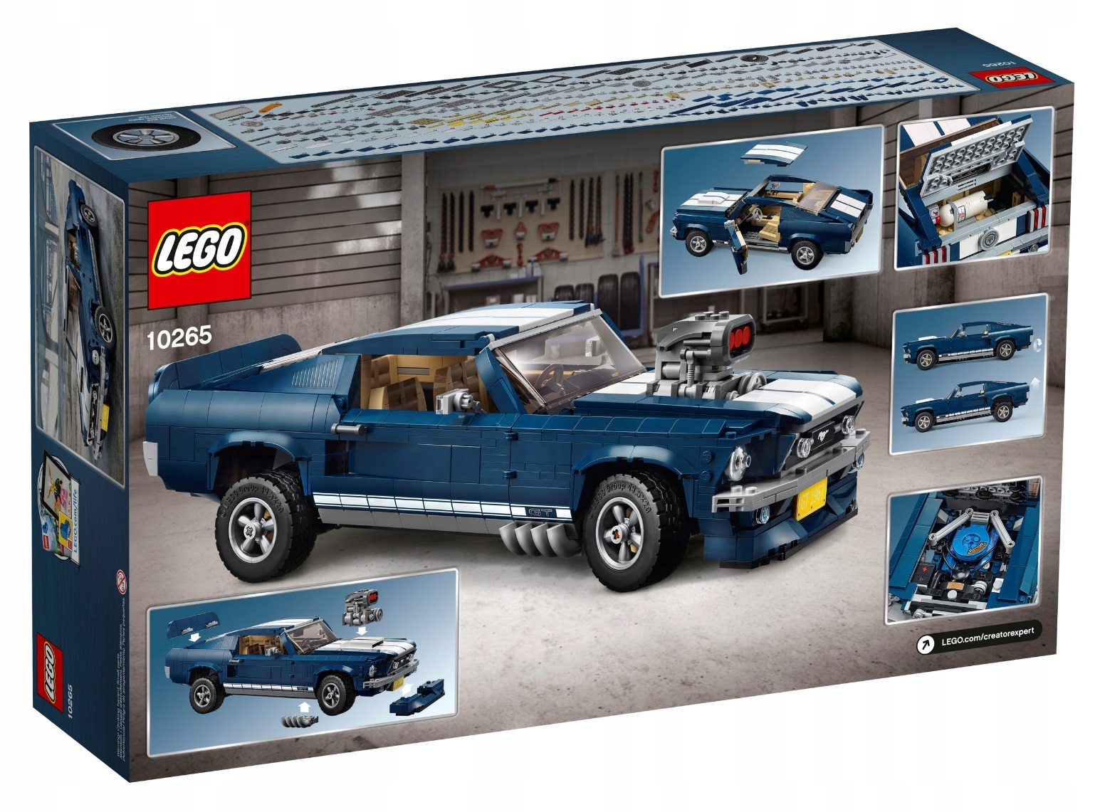 LEGO Creator Expert 10265 Ford Mustang na prezent święta UNIKAT Marka LEGO