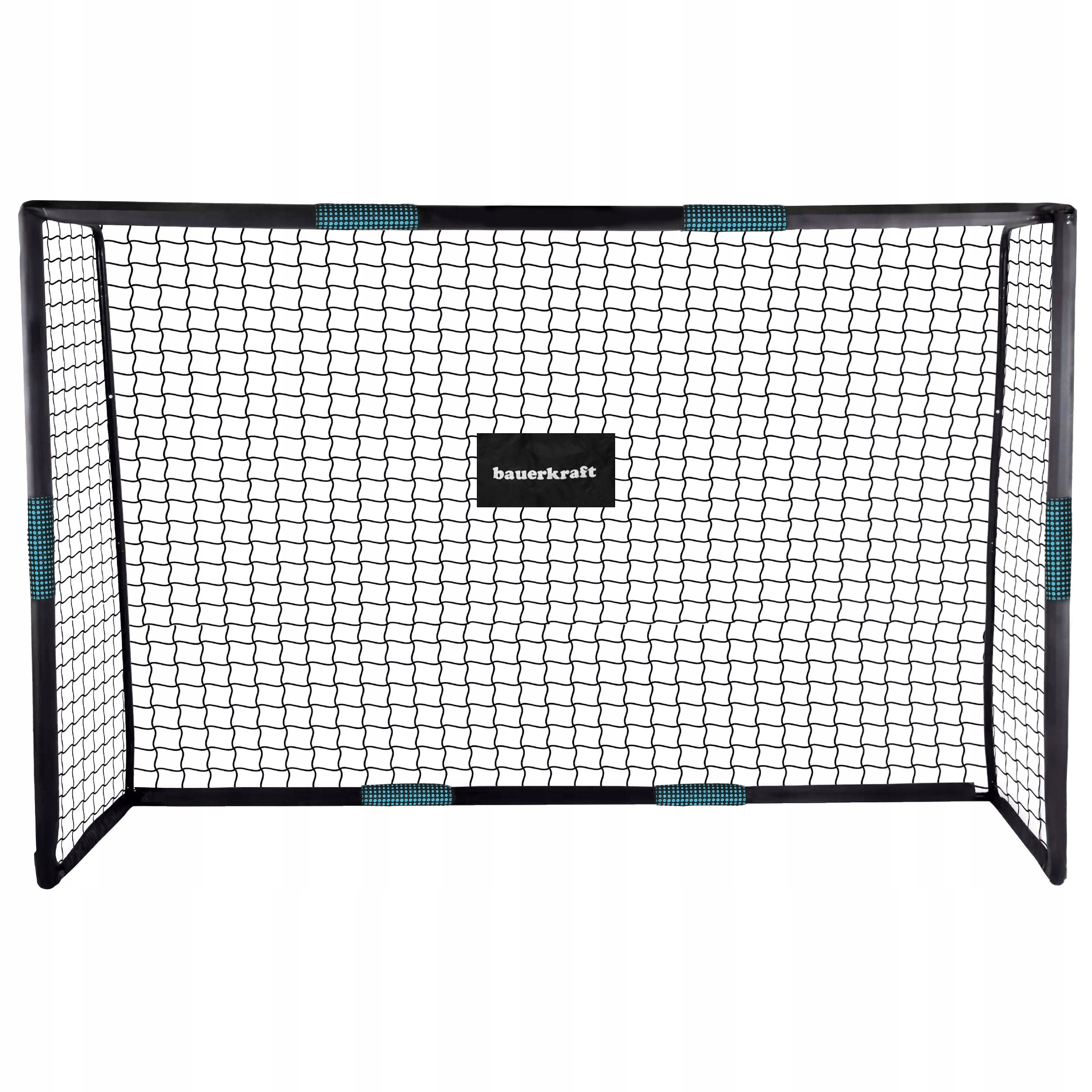 Kovová fotbalová branka s tréninkovou sítí pro fotbal 180x120