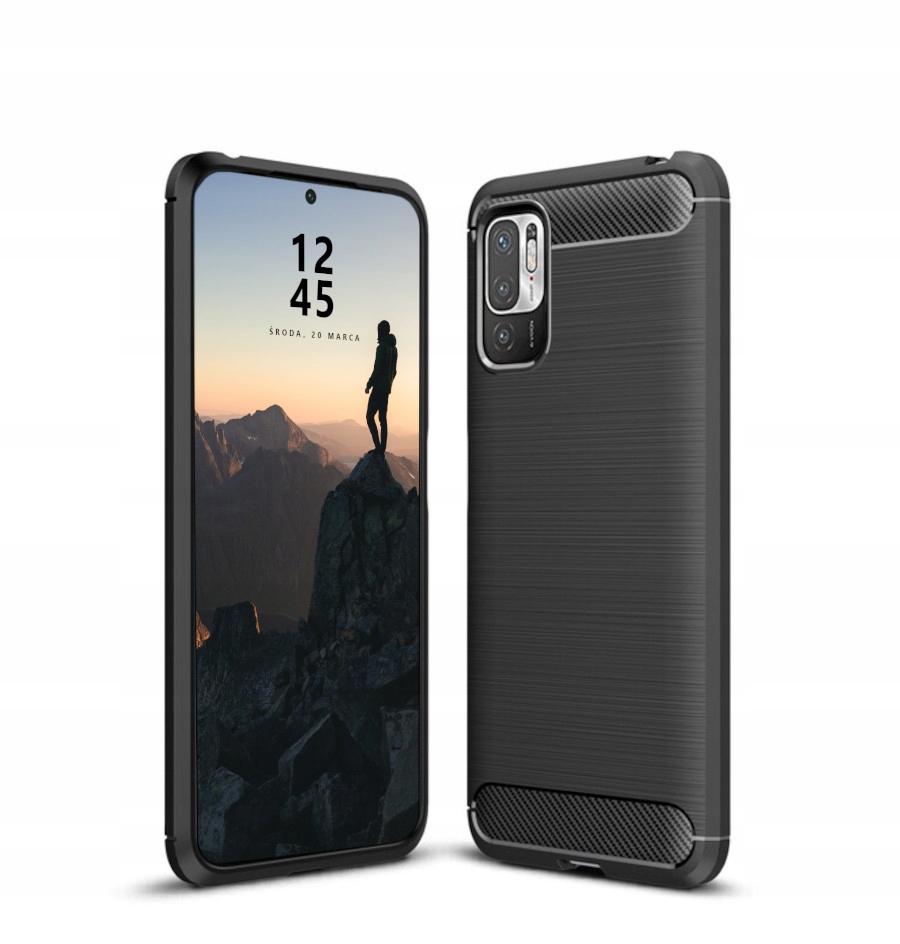 

Etui Pancerne Karbon Do Poco M3 Pro Szkło