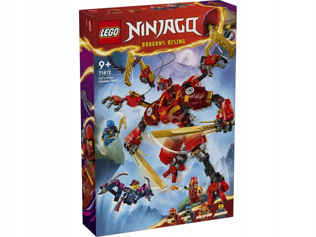 Lego 71812 Ninjago Kaiův horolezecký nindžovský mech