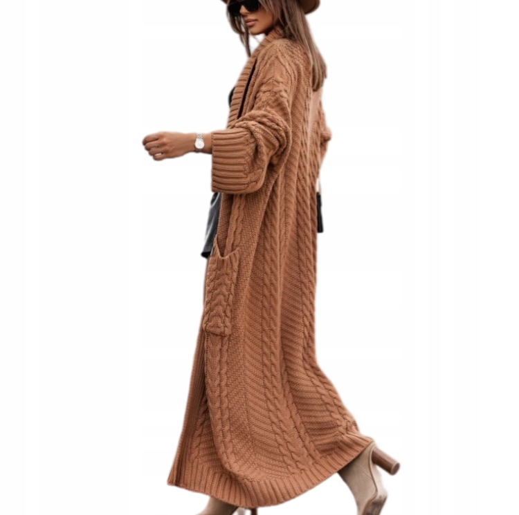 Svetr a kabát Cocomore karamelový