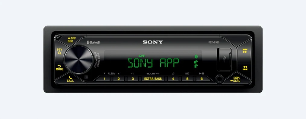 Sony DSX-GS80 BT MP3 USB автомобільне радіо 4x100w