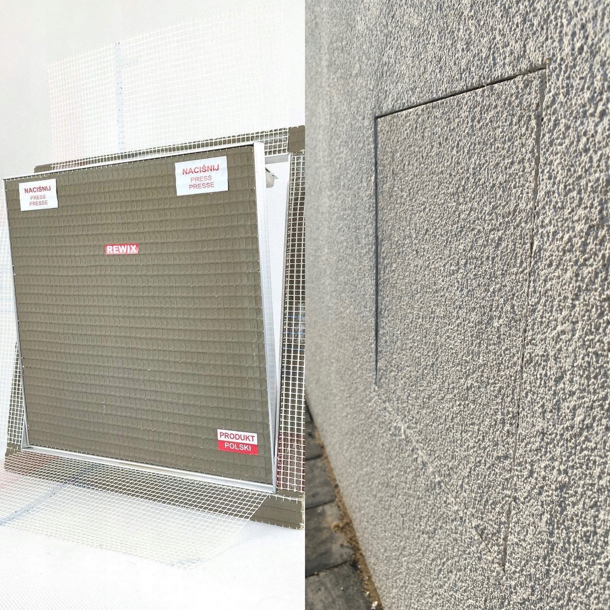 Drzwiczki Rewizyjne Elewacyjne 20X30 Pod Strukturę