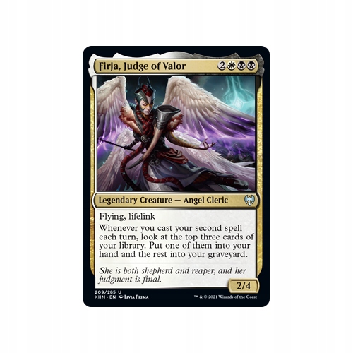 Mtg 2x Firja, Judge of Valor (Uncommon)