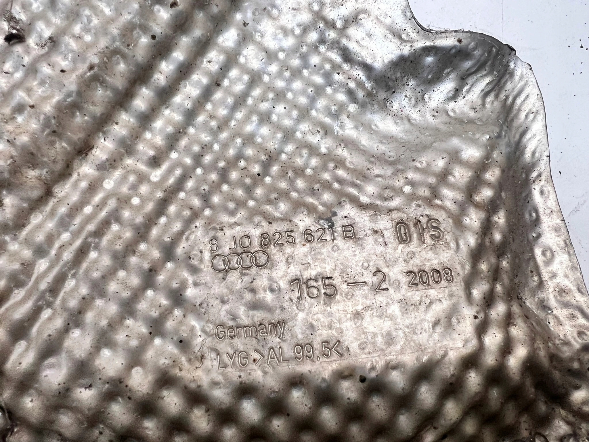 Blende Abdeckung TERMICZNA AUDI TT 8J 8J0825621B
