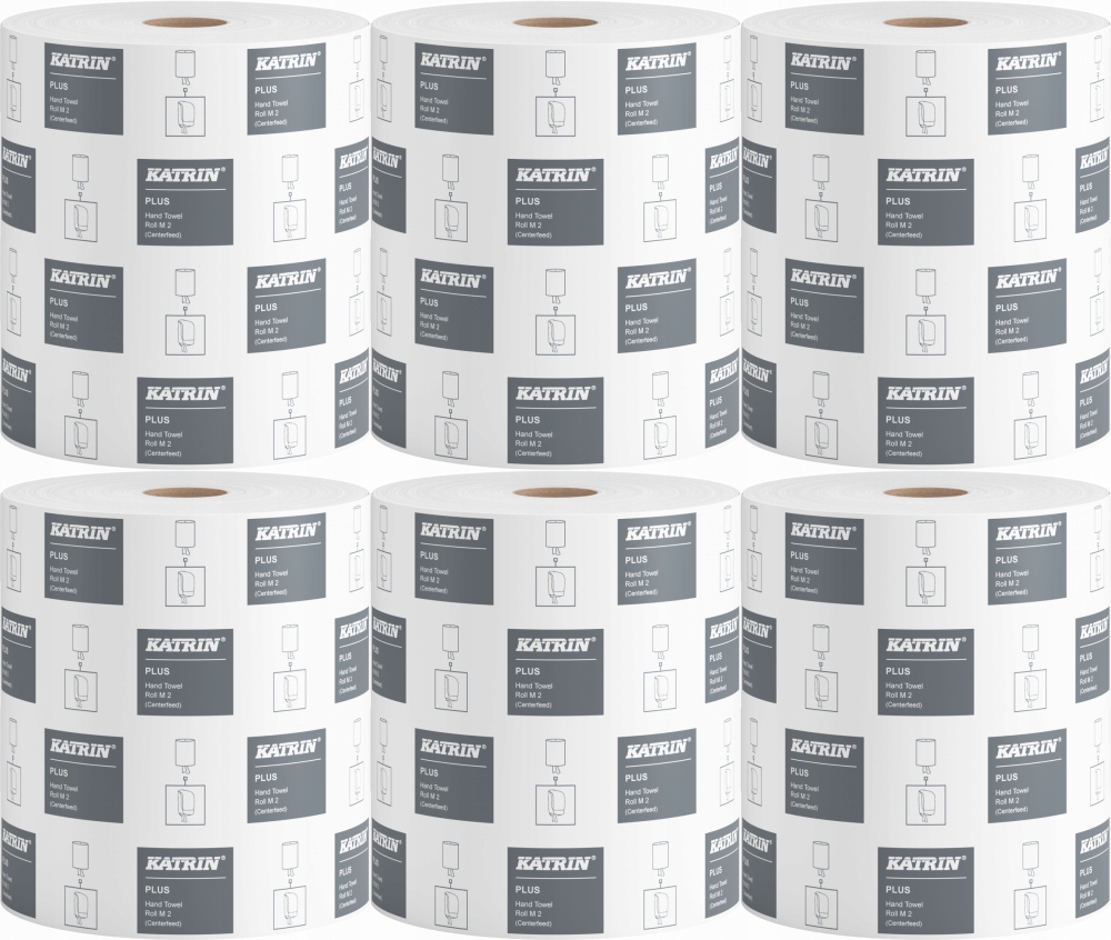 Ręcznik Papierowy Katrin M2 podajnika 90m 6 rolek