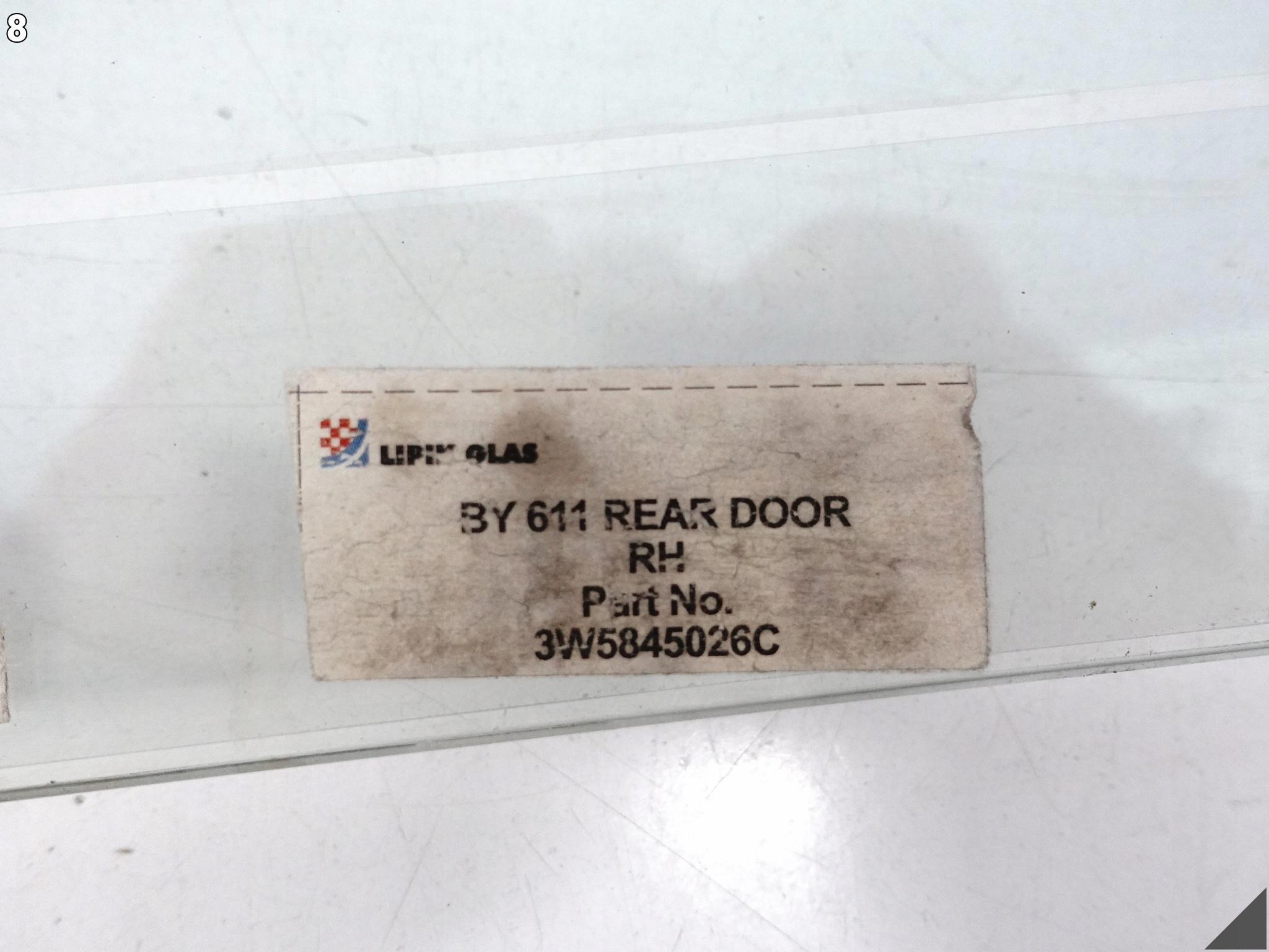 BENTLEY CONTINENTAL FLYING SPUR 3W5 06-12 window side door right rear part