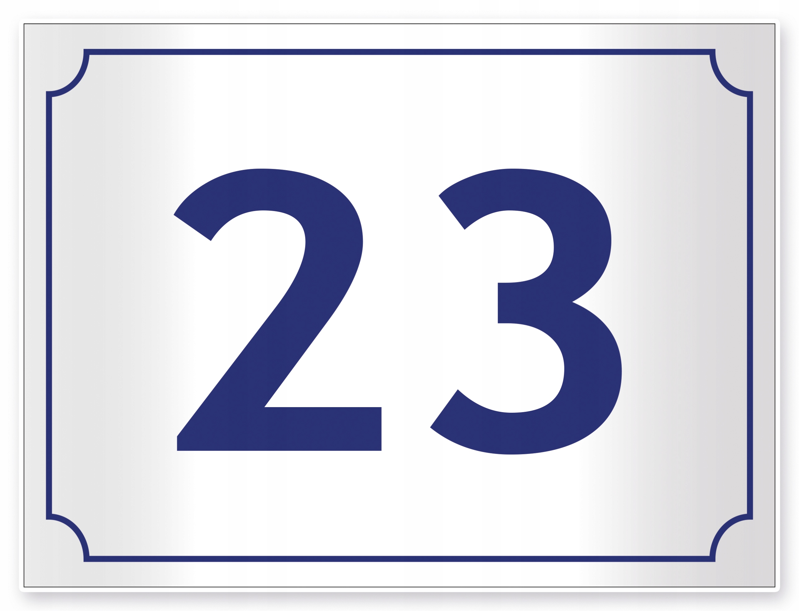 TABLICZKA ADRESOWA z numerem domu tablica 40x30 cm