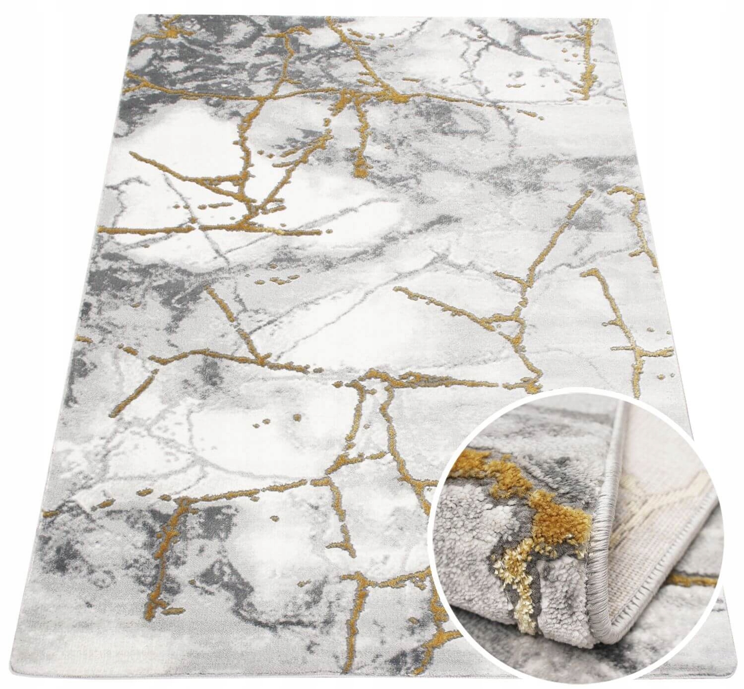 

Miękki Dywan Do Salonu Nowoczesny Glamour 120x170