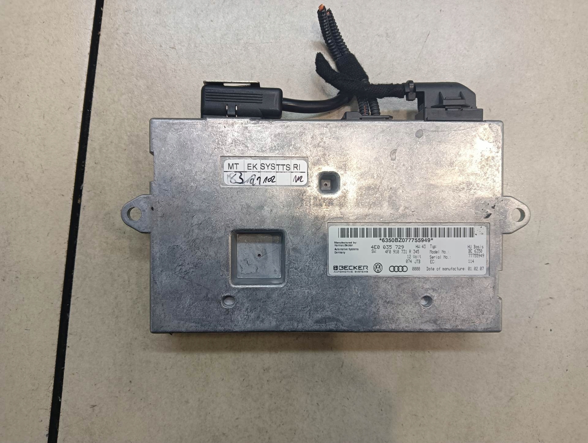 модуль Audi A6 C6 4F0910731