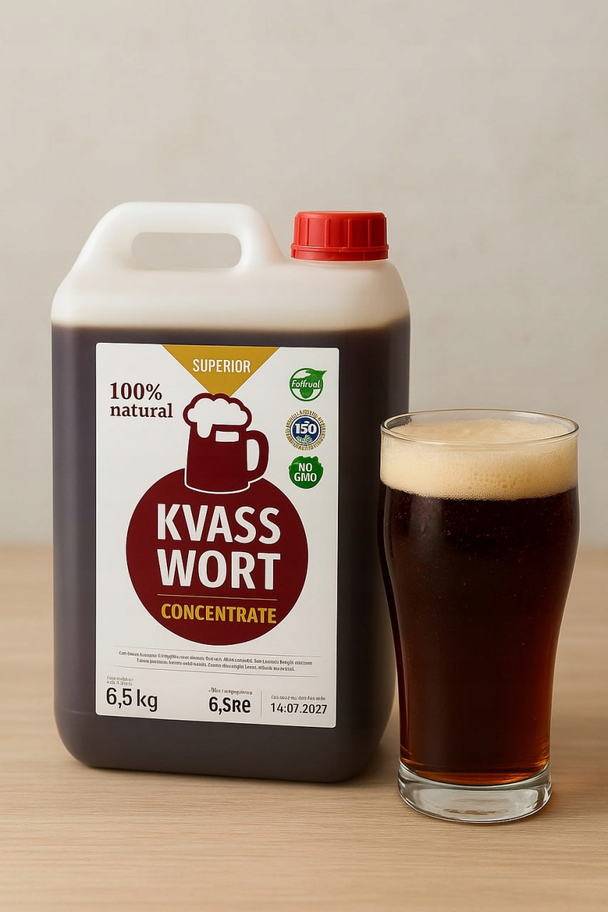 Koncentrat brzeczki kwasowej Kvas wort concentrate (6,5 kg)