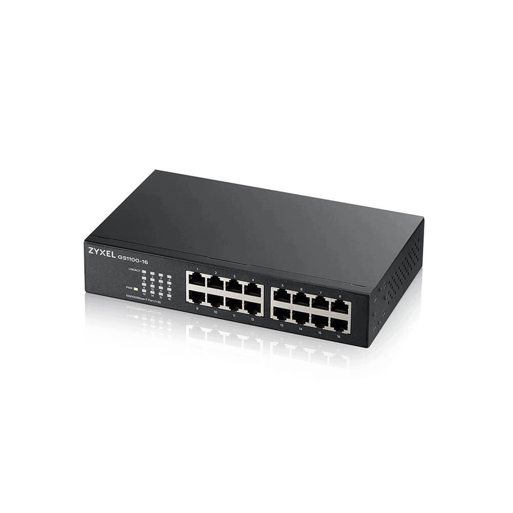 Switch Zyxel GS1100-16v4 16xGbE nemanaged