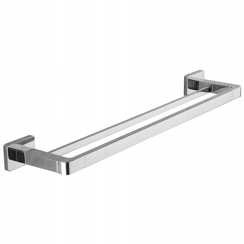 Mexen Asis dvojitý háček na ručník, Chromovaná