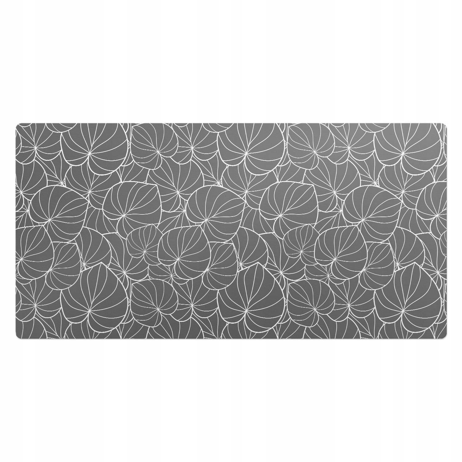 Podložka na stůl pro hráče Vzor listů v abstraktním stylu 100 x 50 cm