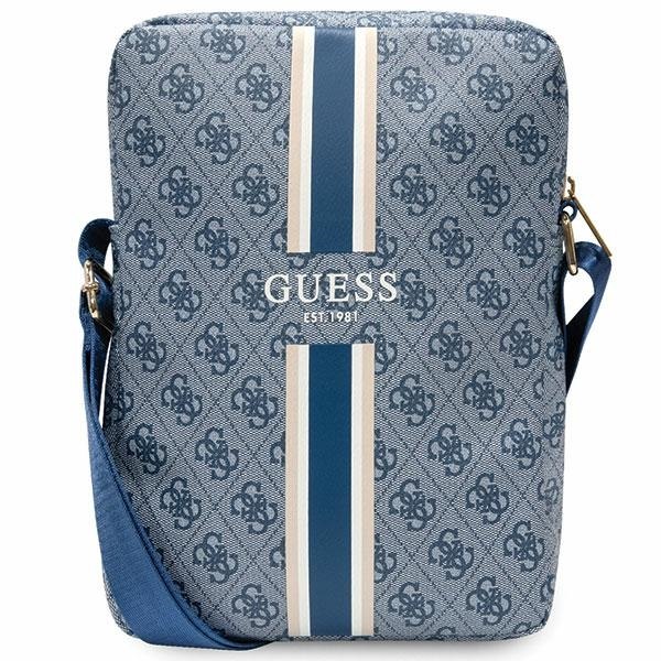 Guess Taška GUTB10P4RPSB 10" modrá/modrá 4G Stripes Tablet Bag
