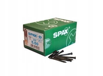 Spax-d Terasové Vruty 5x50 A2 200ks Stříbrné