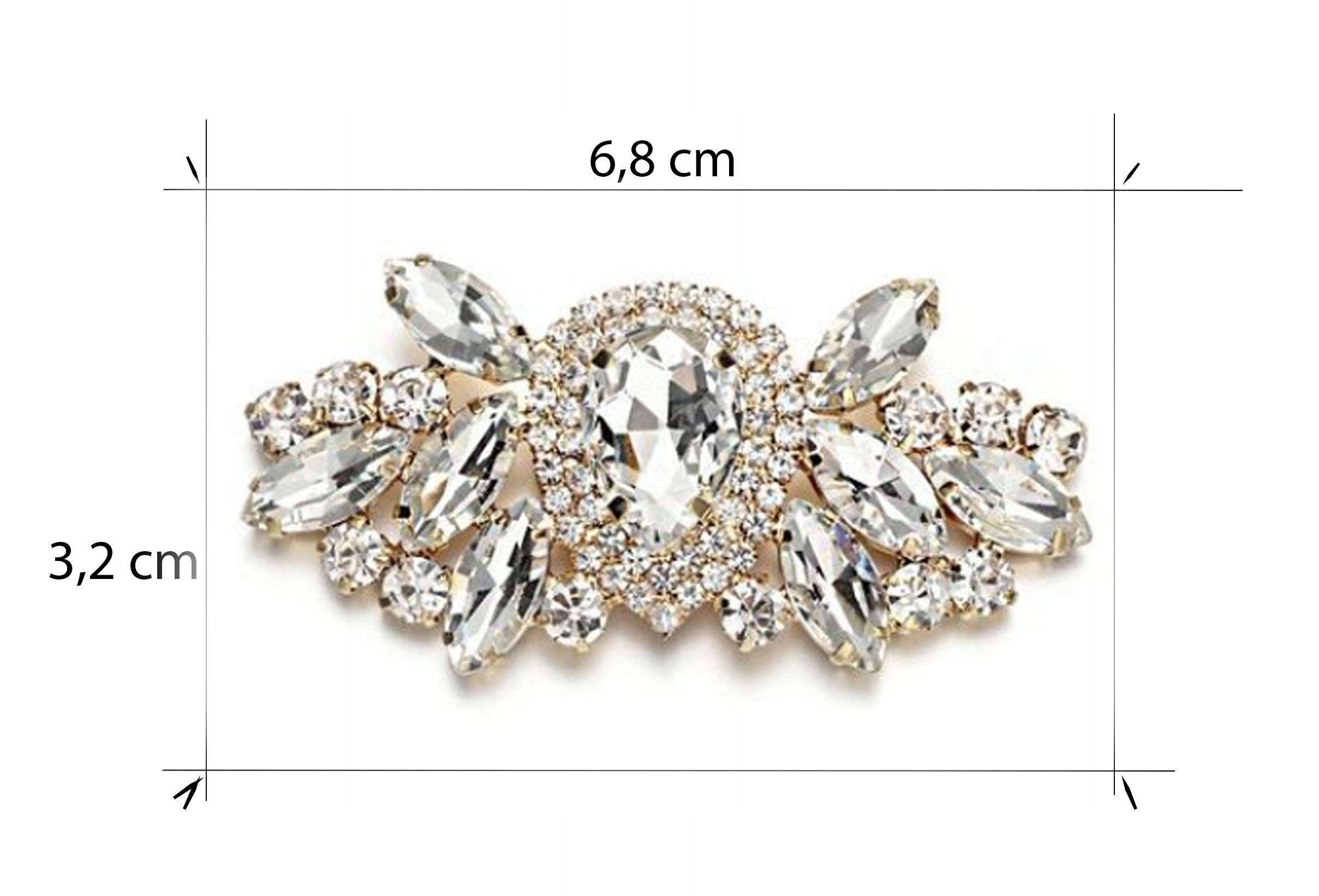 OZDOBA KRYSZ do butów NA TORBY BUTY BROSZKA KLIPS ozdoby do butówBURZYŃSKI Stan opakowania oryginalne